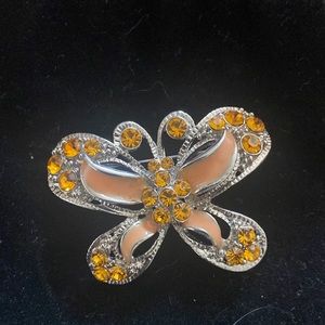 Beautiful butterfly brooch